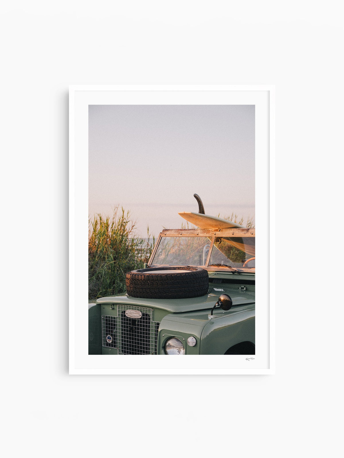 White Frame