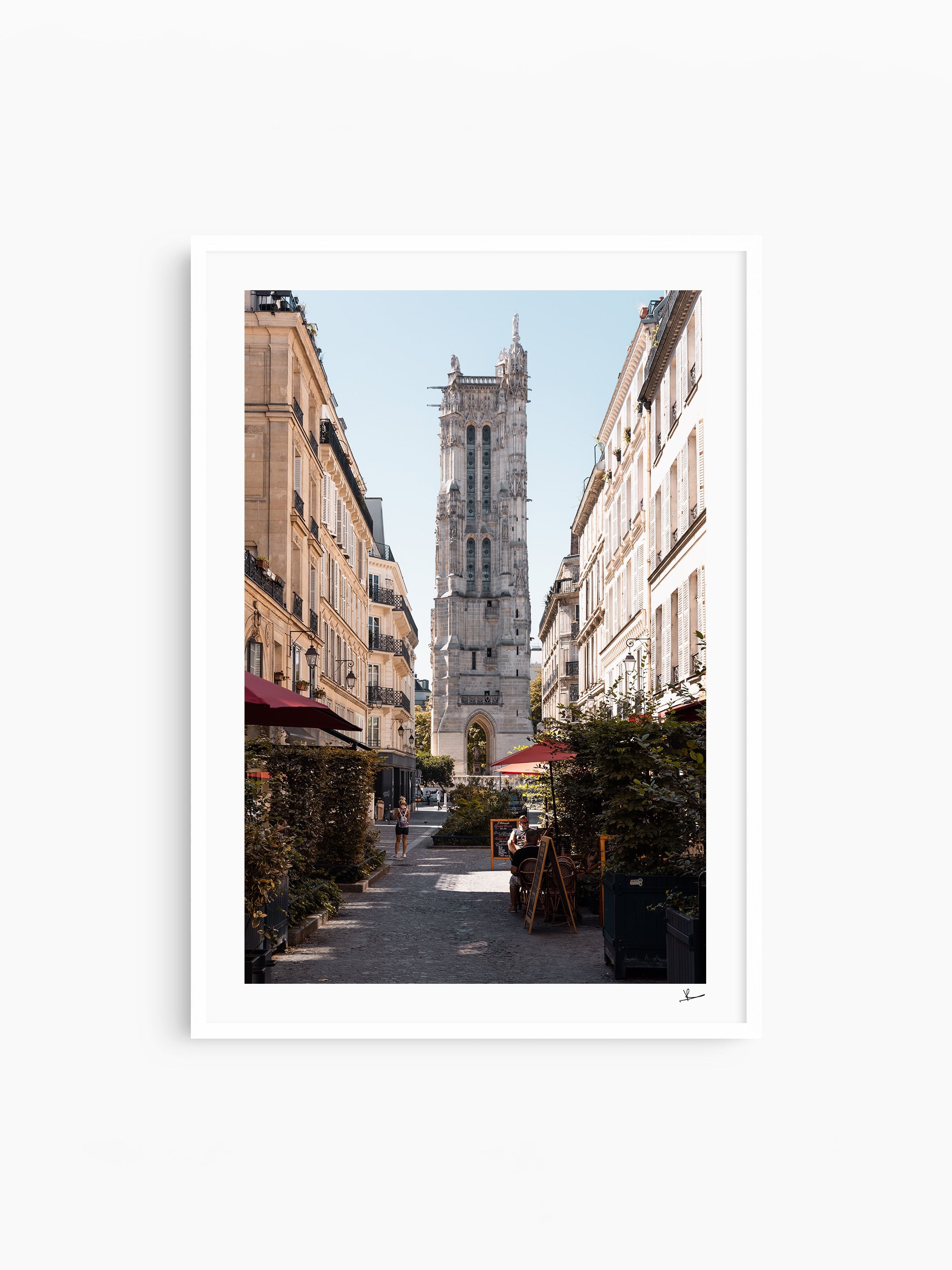 White Frame
