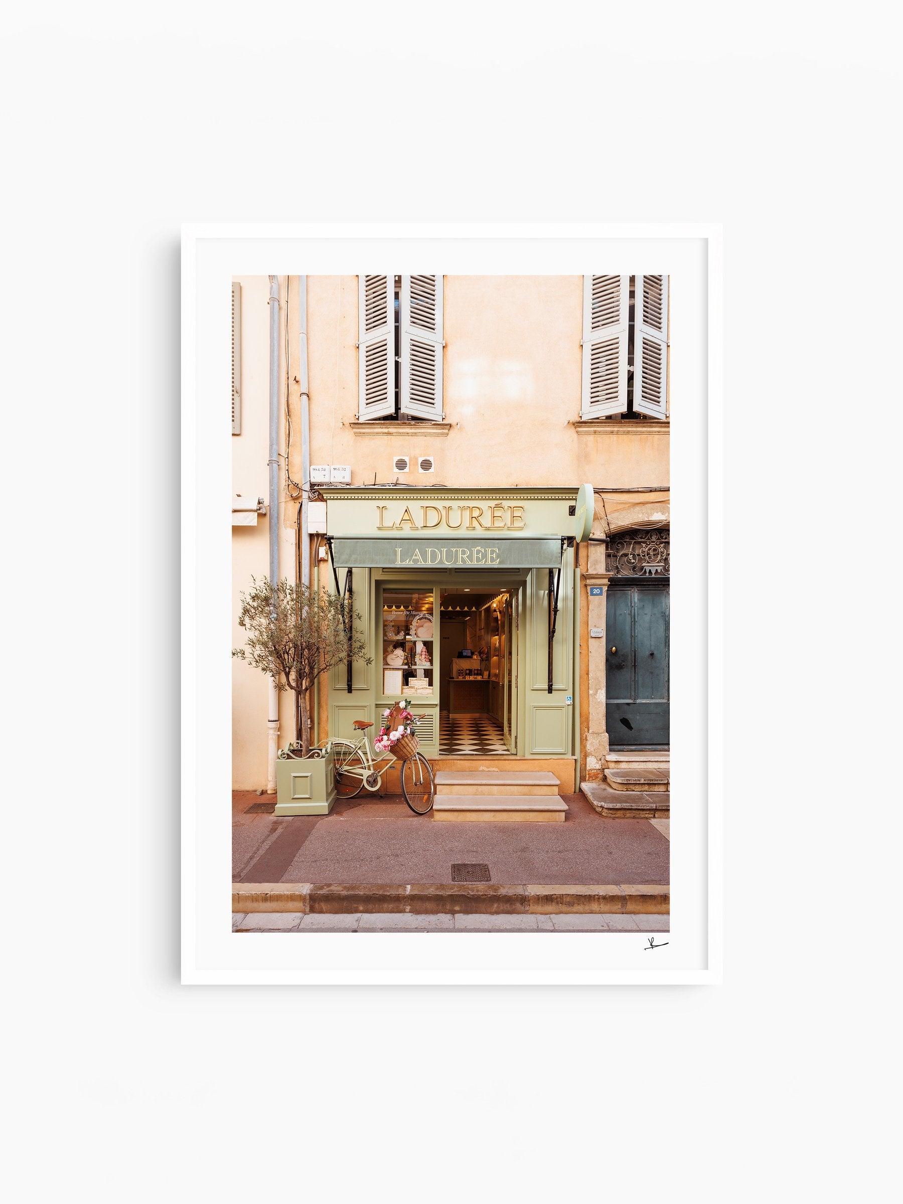 White Frame