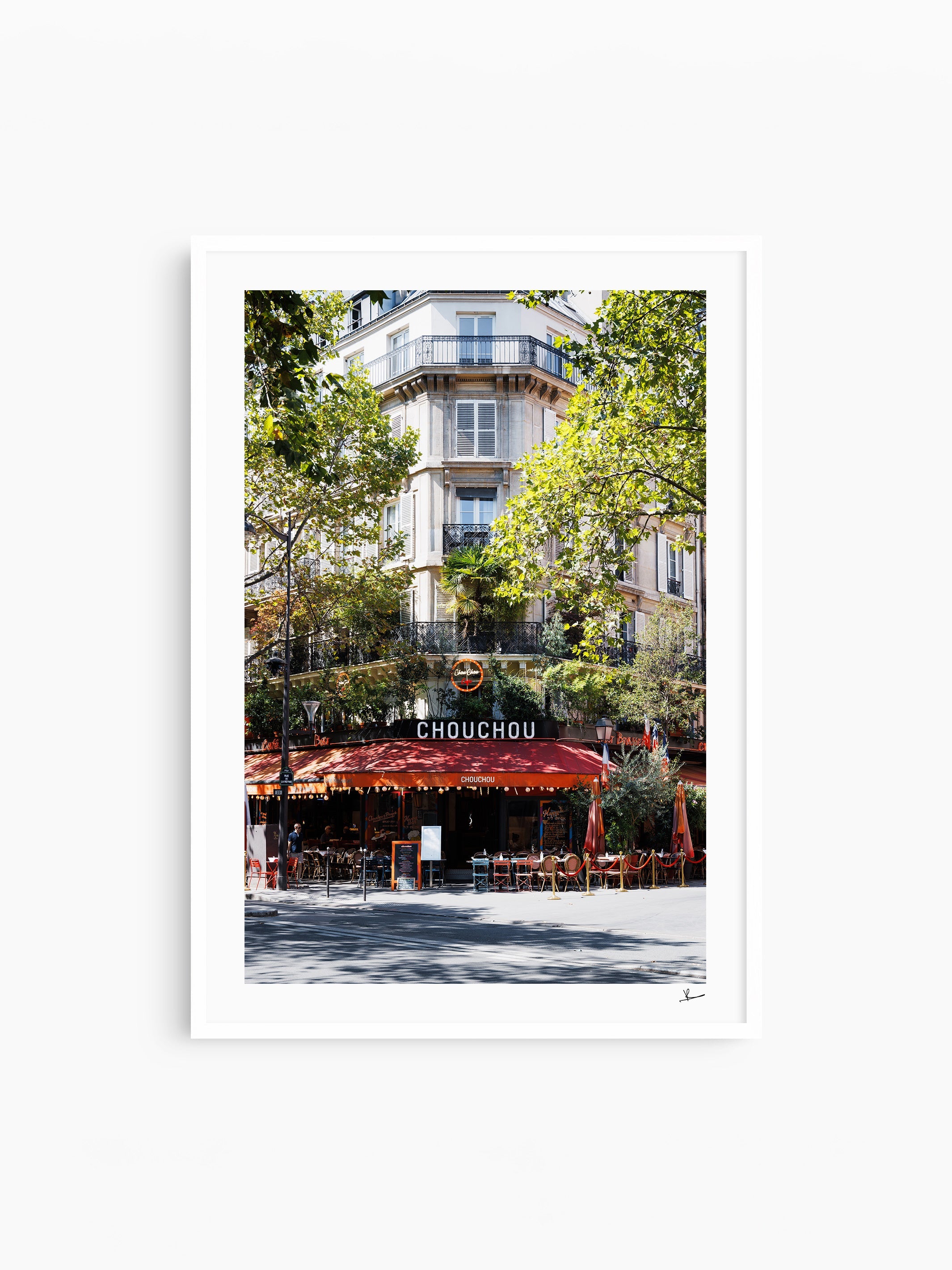 White Frame