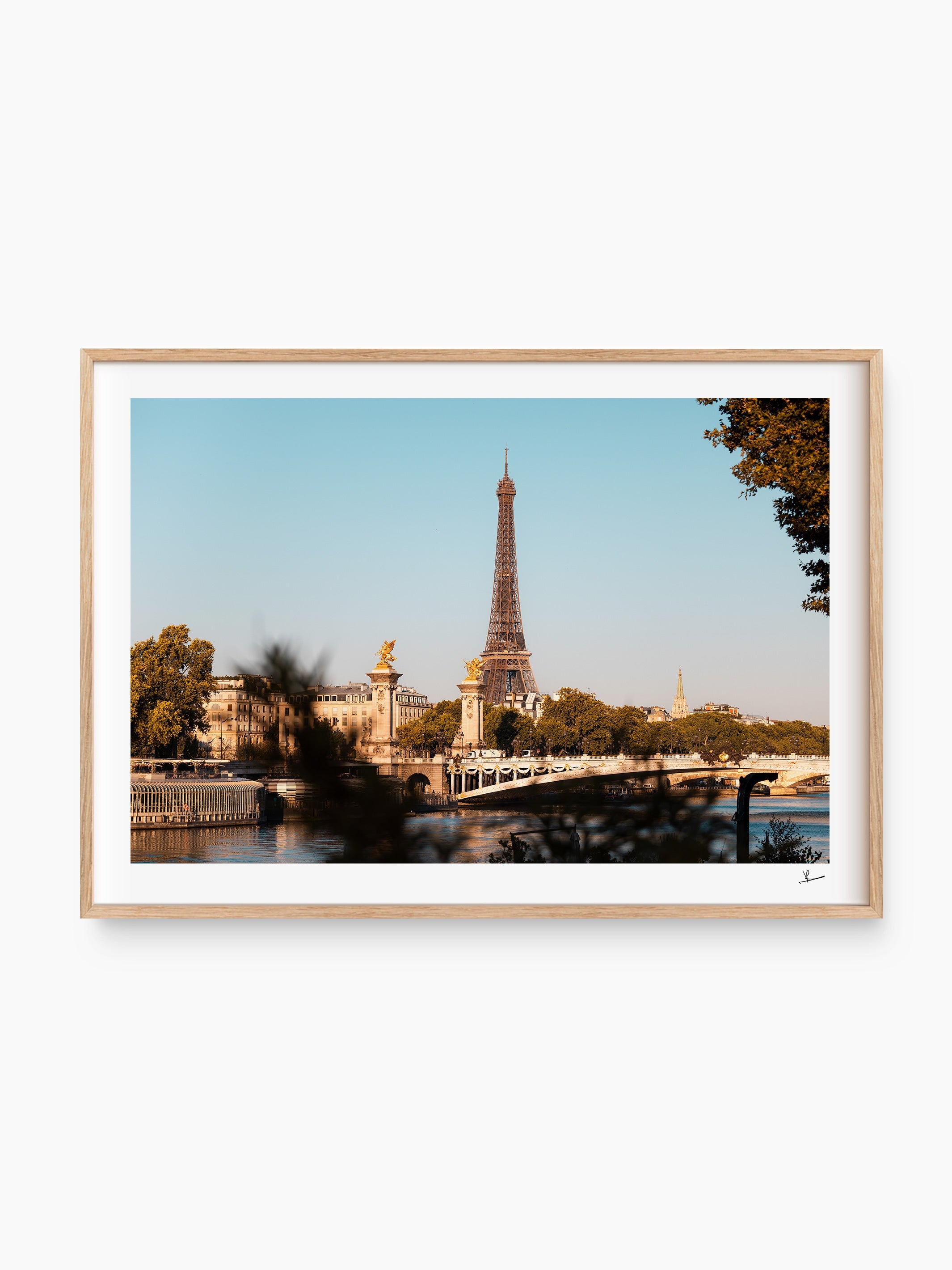 Natural Wood Frame