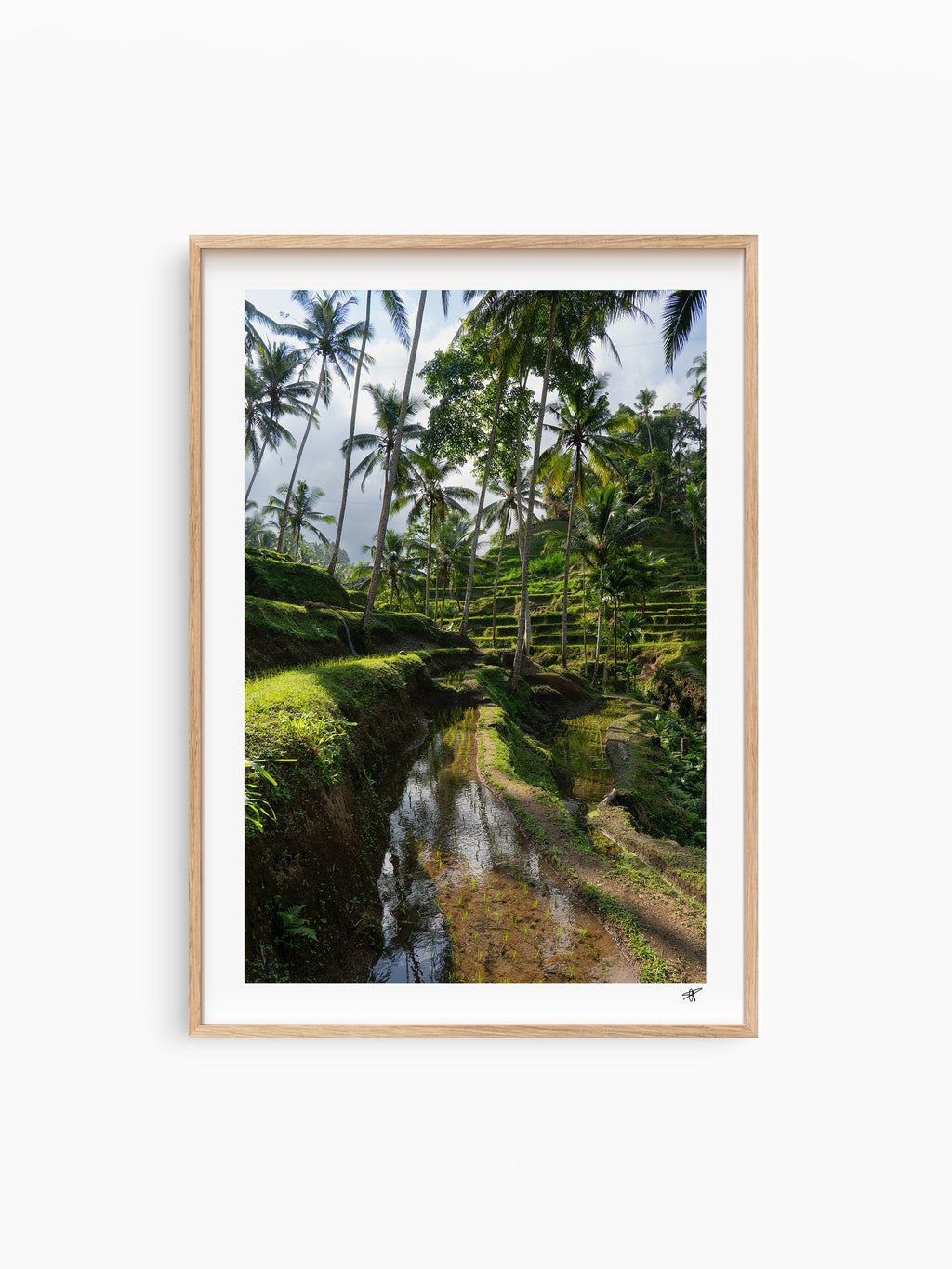 Natural Wood Frame