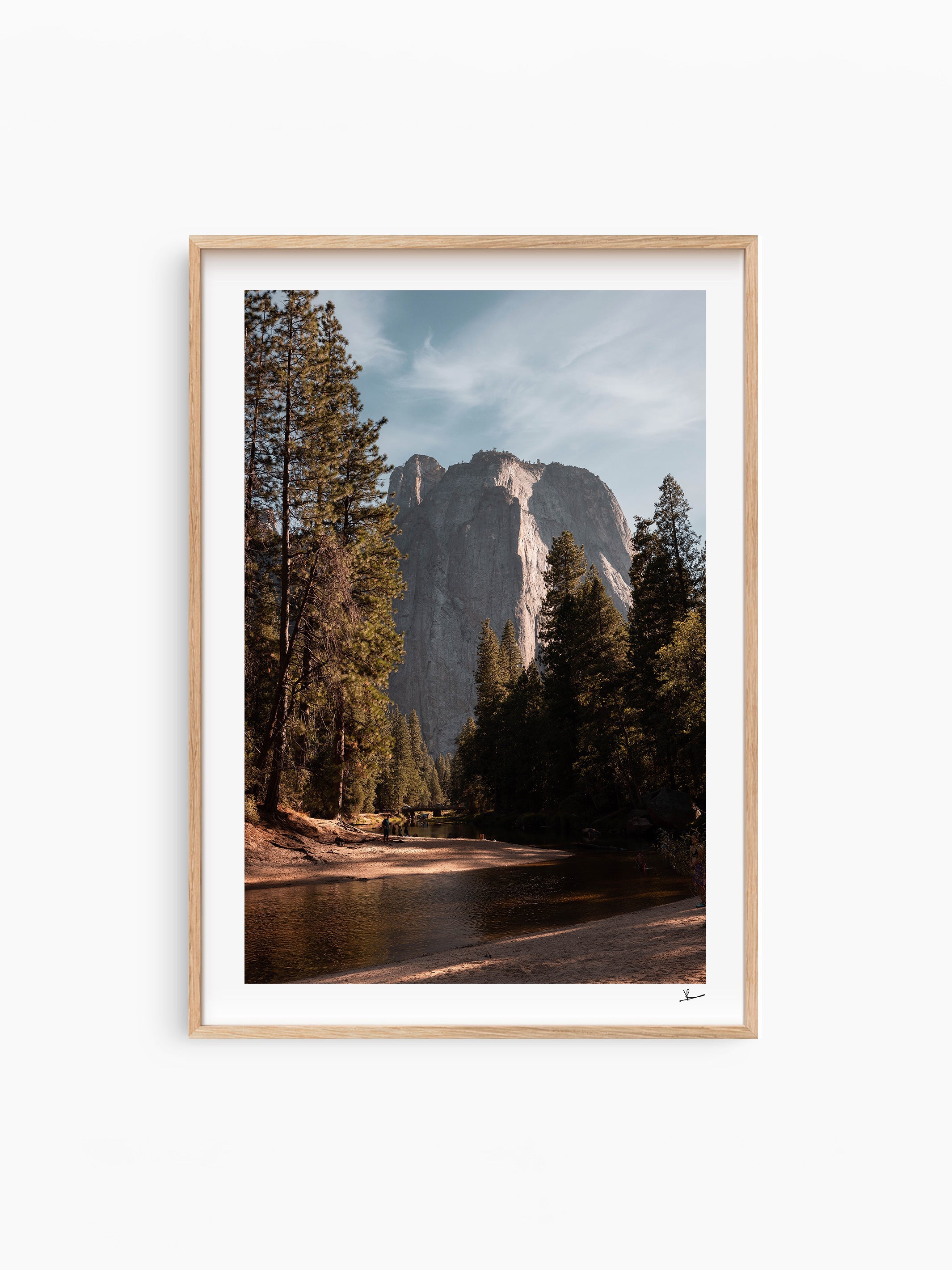 Natural Wood Frame