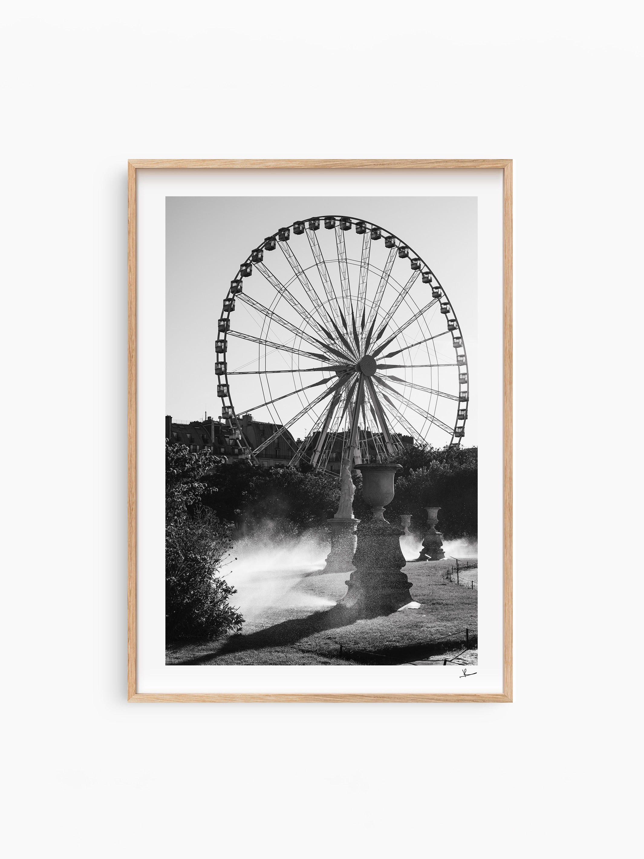 Natural Wood Frame