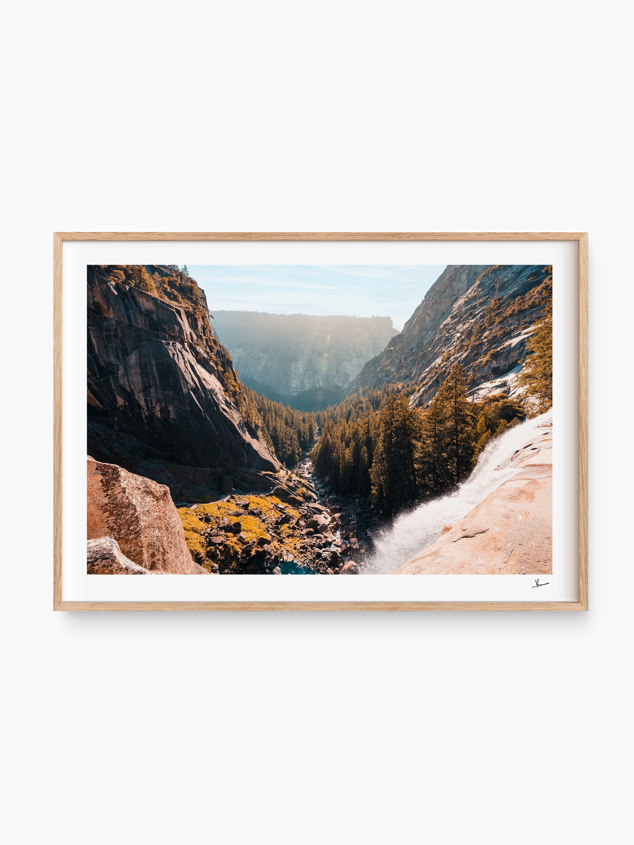 Natural Wood Frame