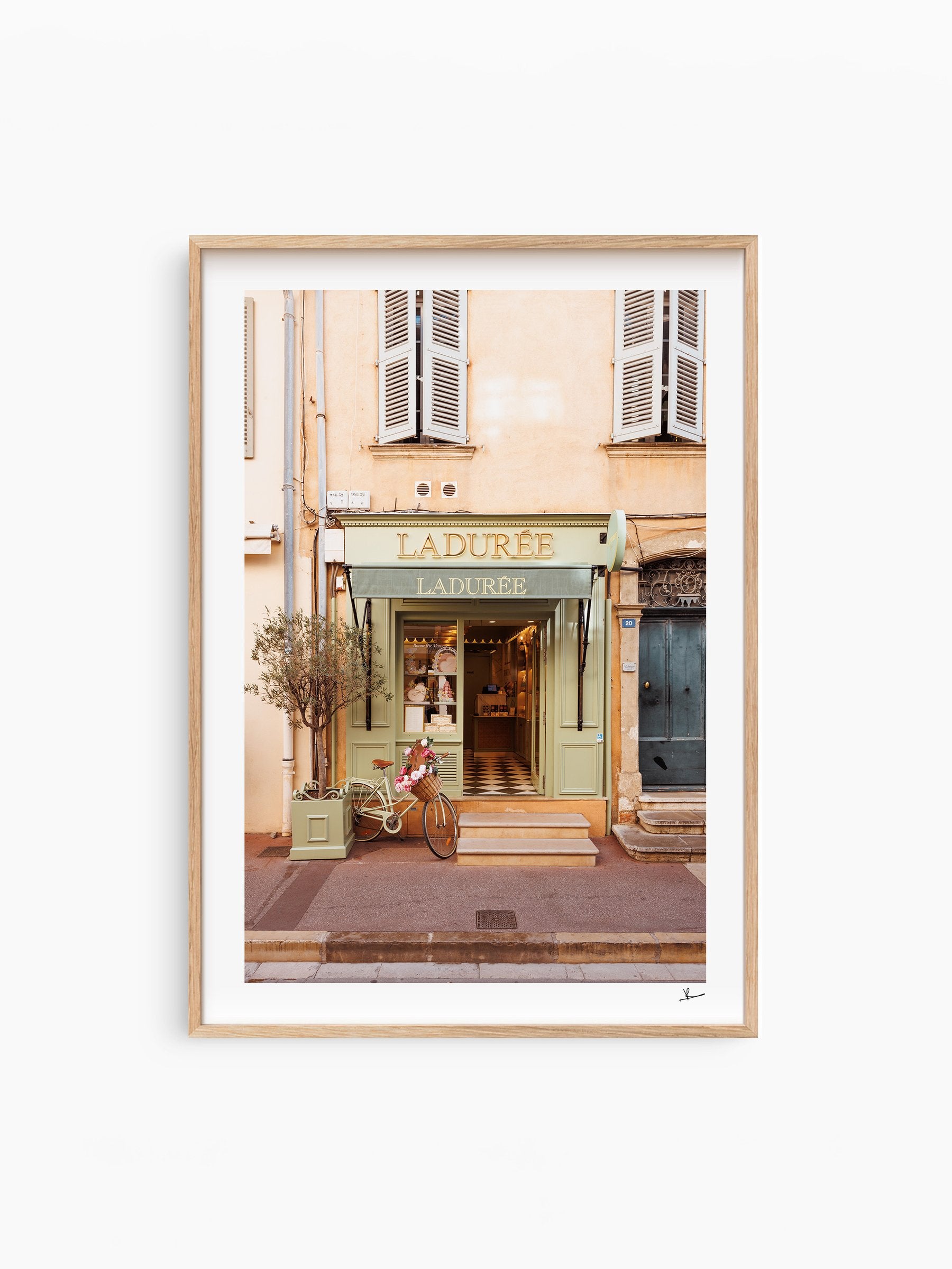 Natural Wood Frame