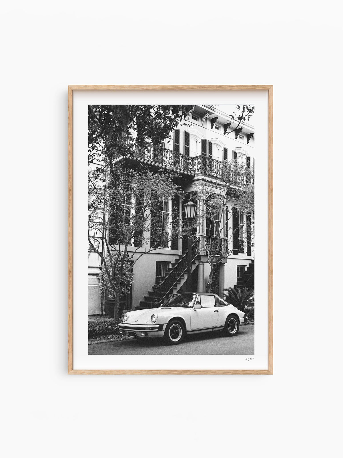 Natural Wood Frame