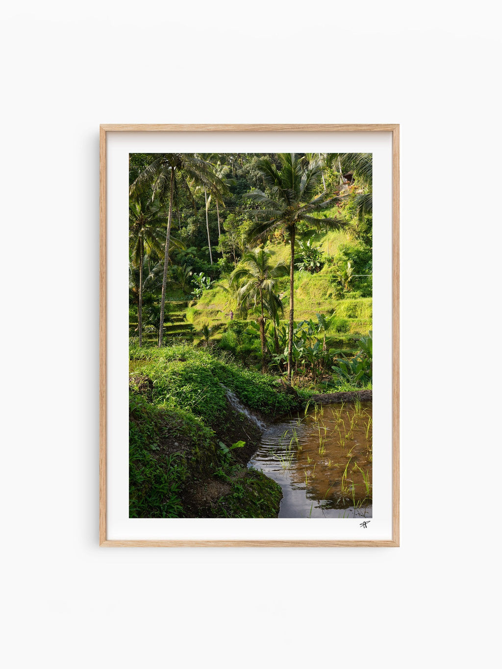 Natural Wood Frame