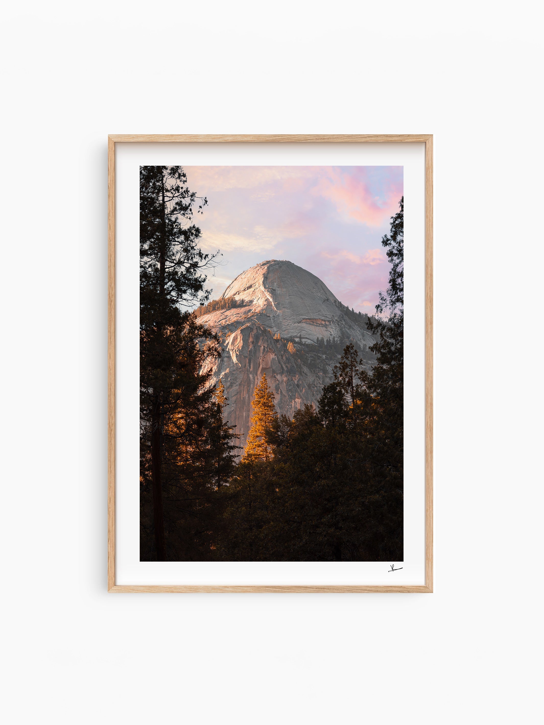 Natural Wood Frame