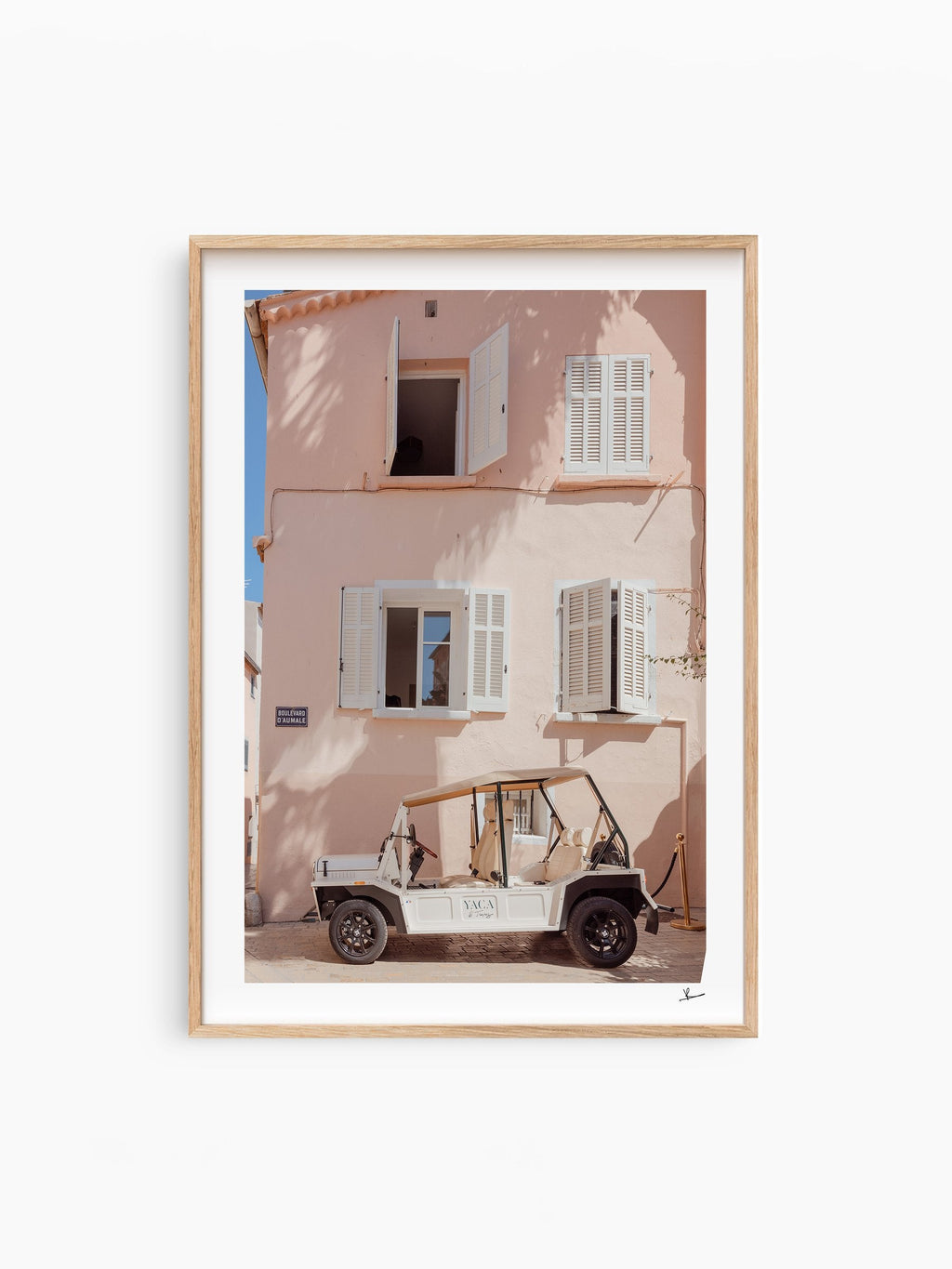 Natural Wood Frame