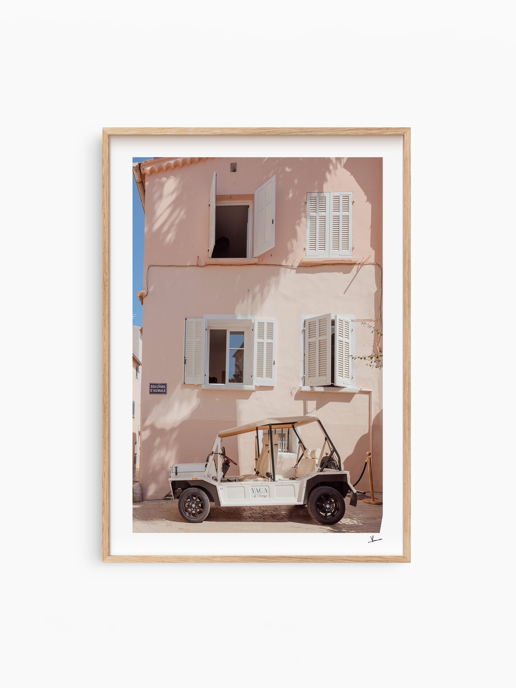 Natural Wood Frame