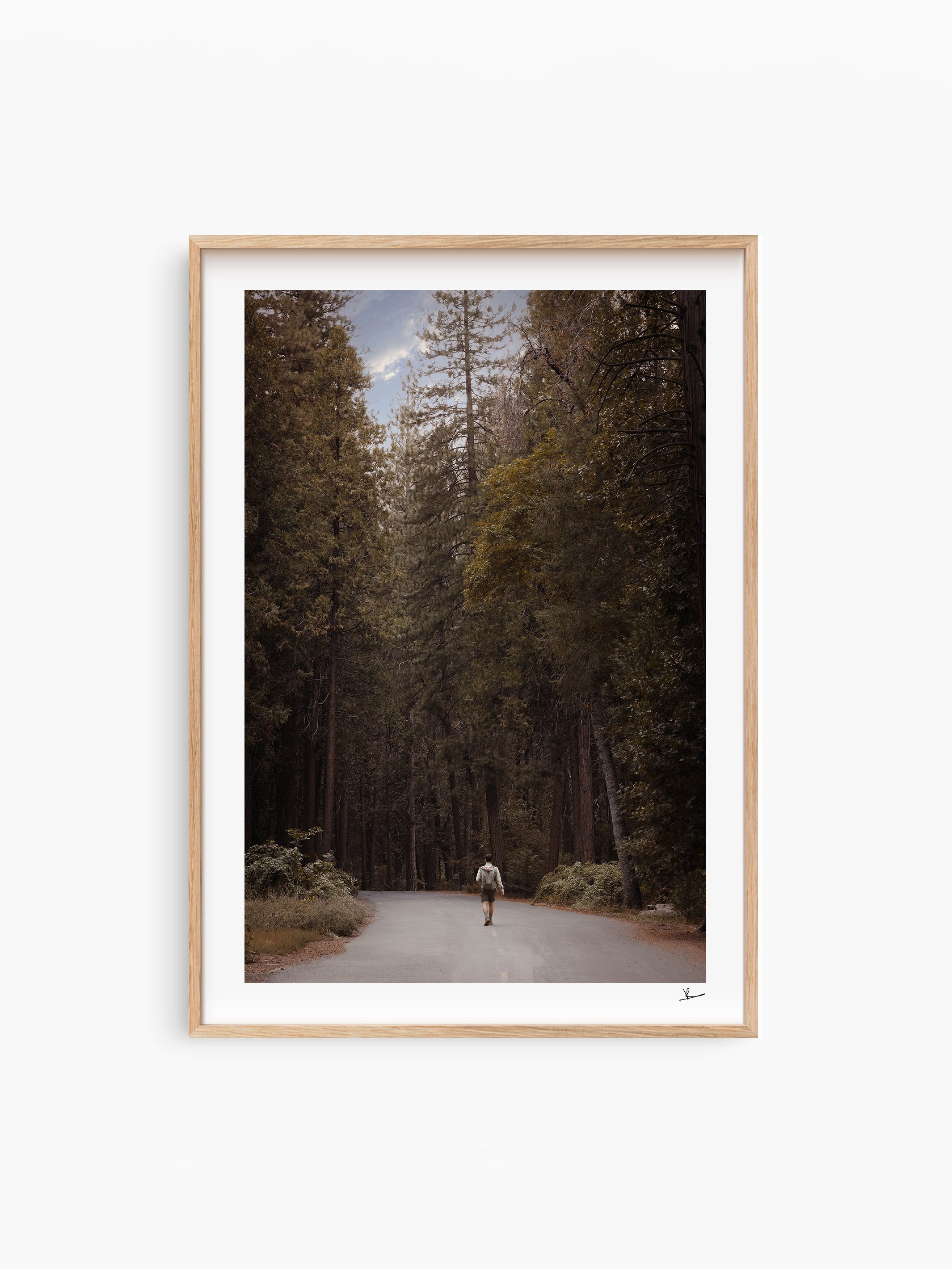 Natural Wood Frame