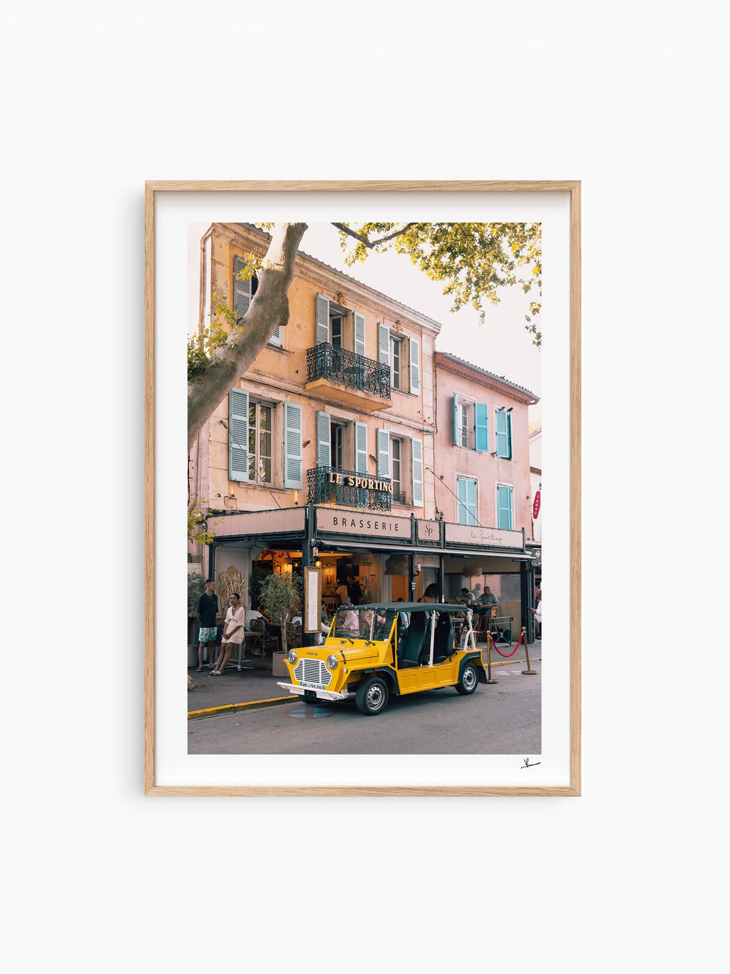 Natural Wood Frame