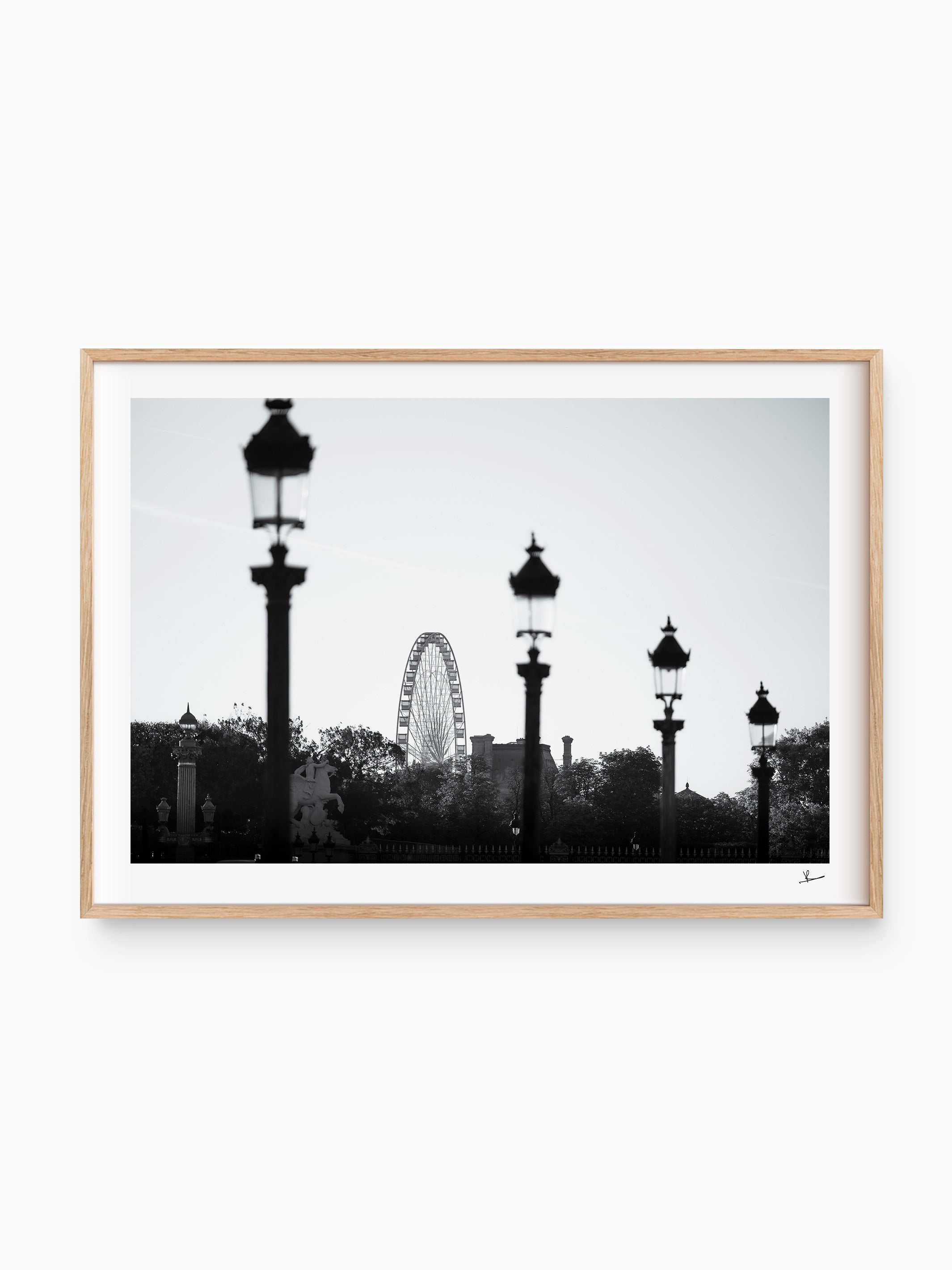 Natural Wood Frame