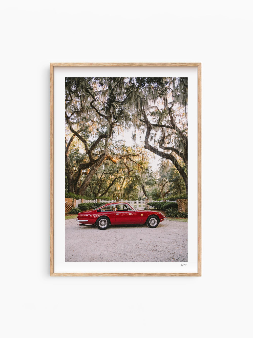 Natural Wood Frame