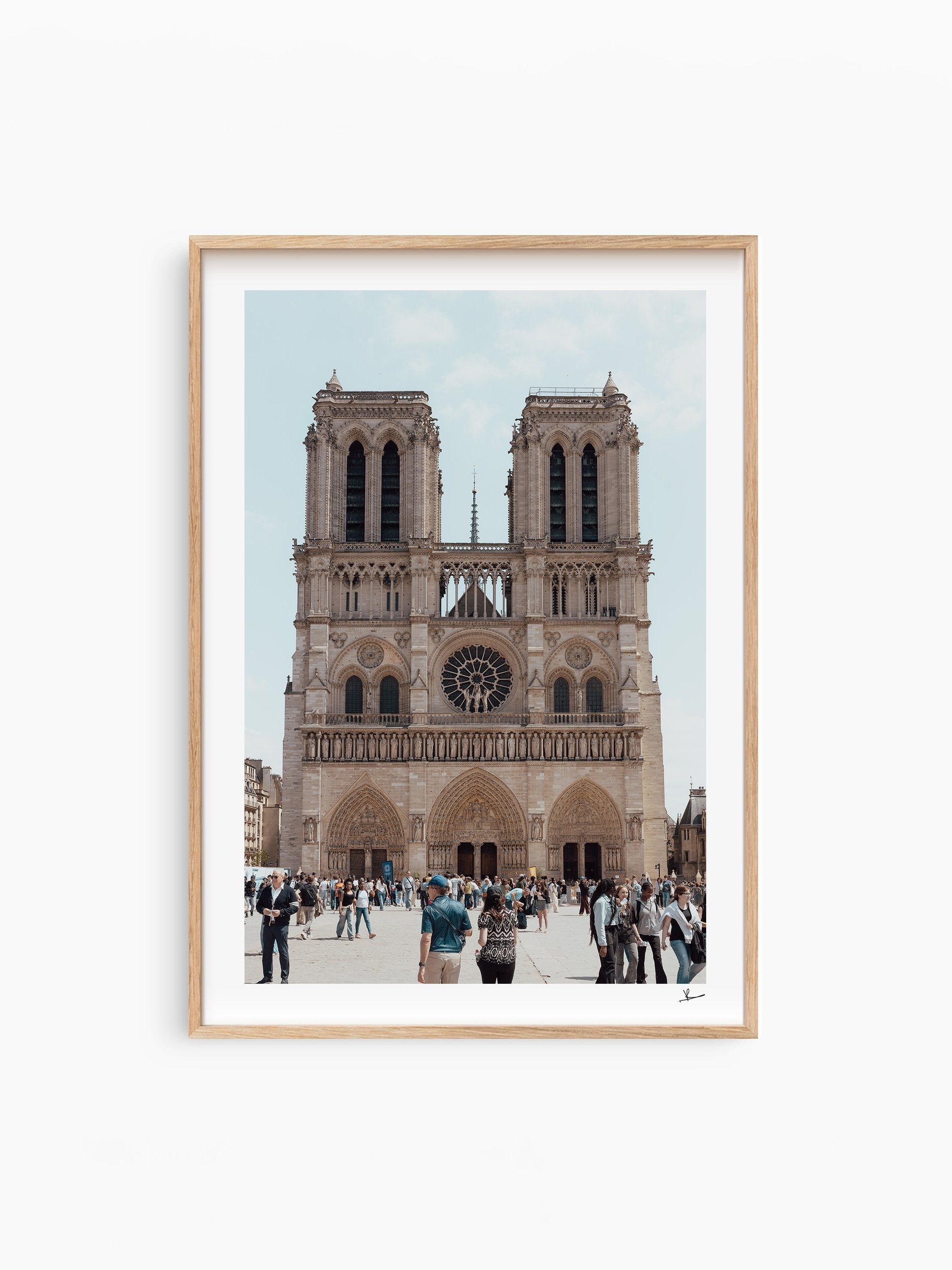 Natural Wood Frame