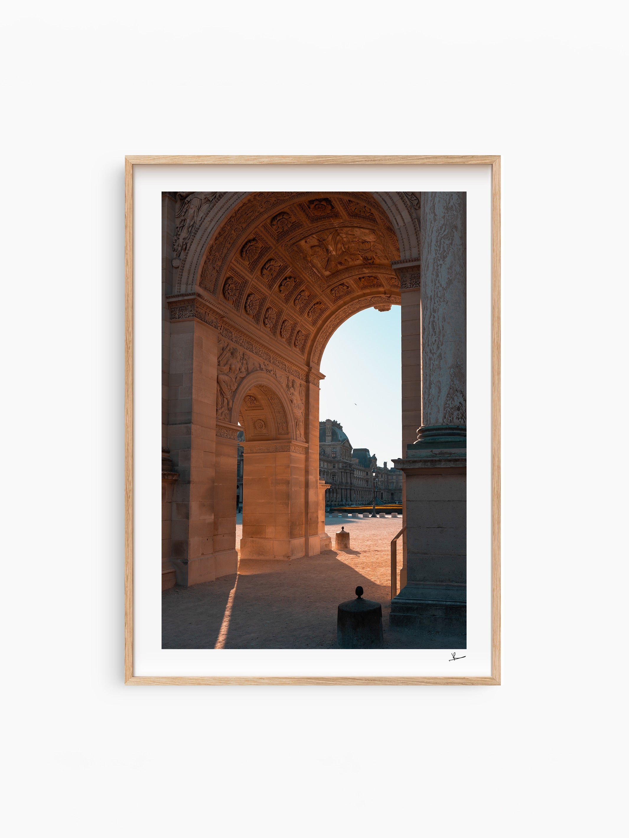 Natural Wood Frame