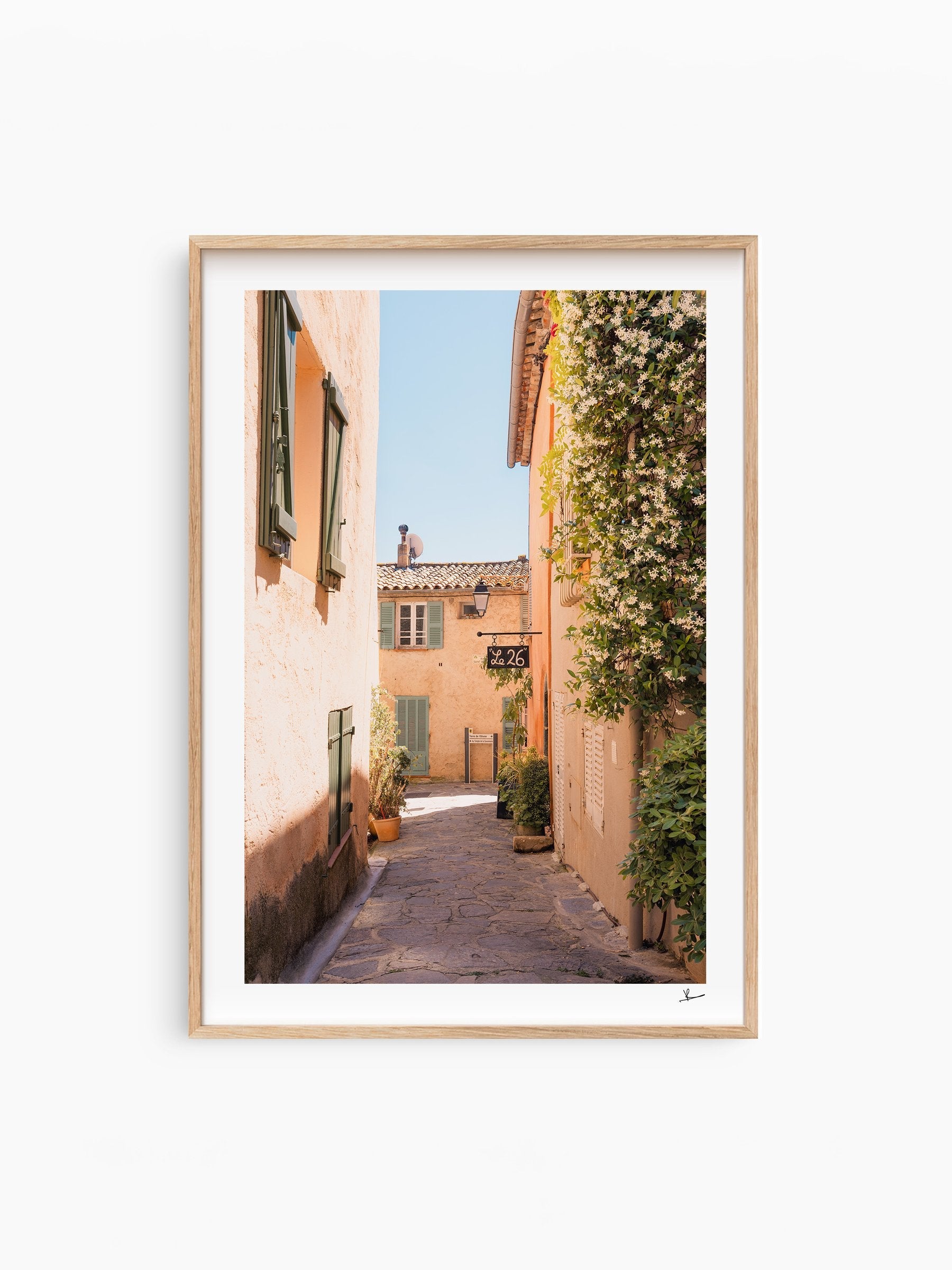 Natural Wood Frame
