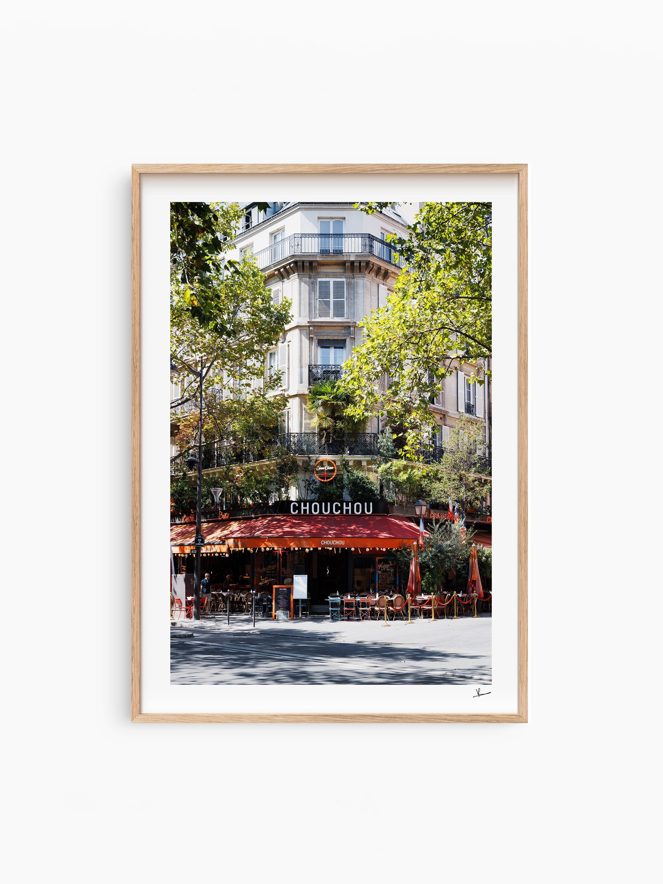 Natural Wood Frame