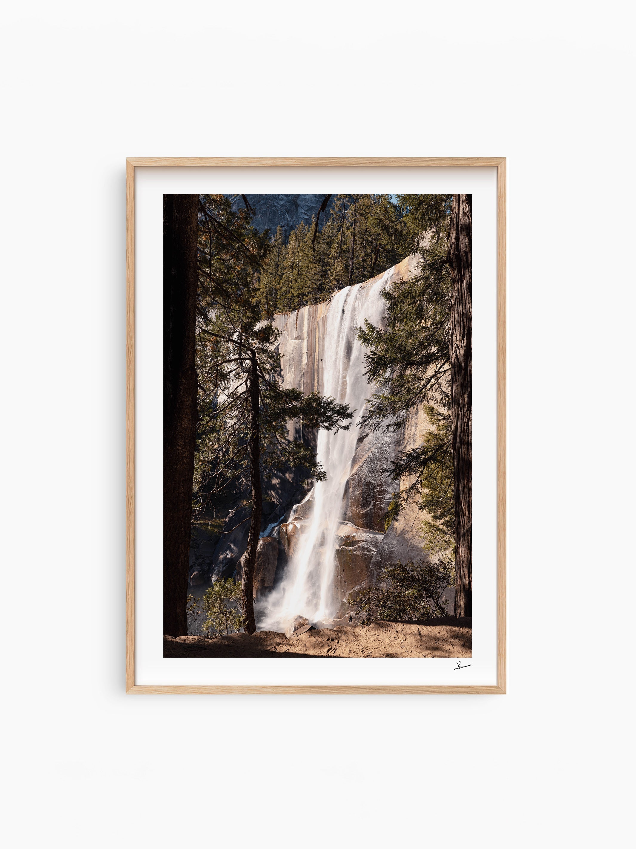 Natural Wood Frame