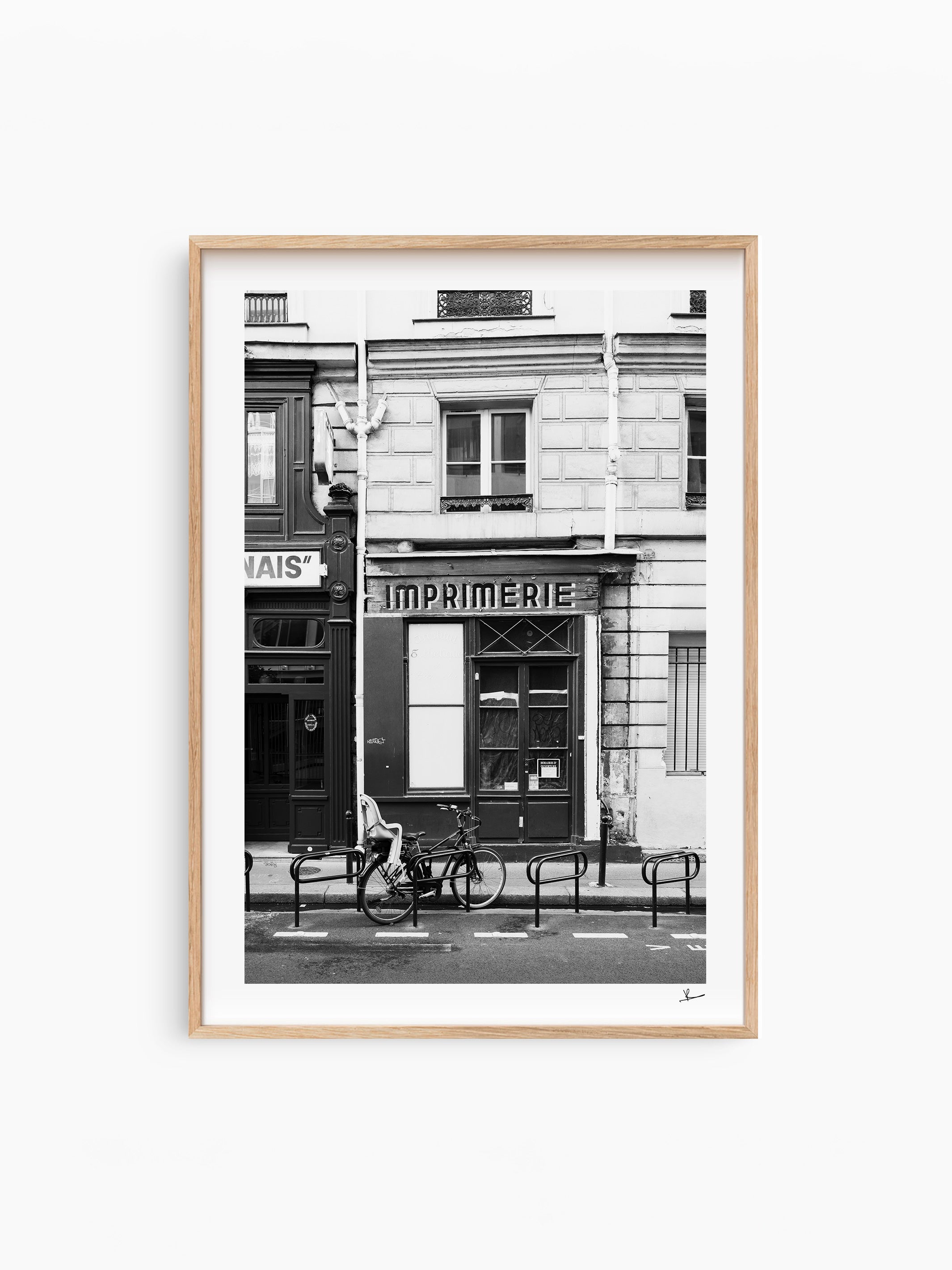 Natural Wood Frame