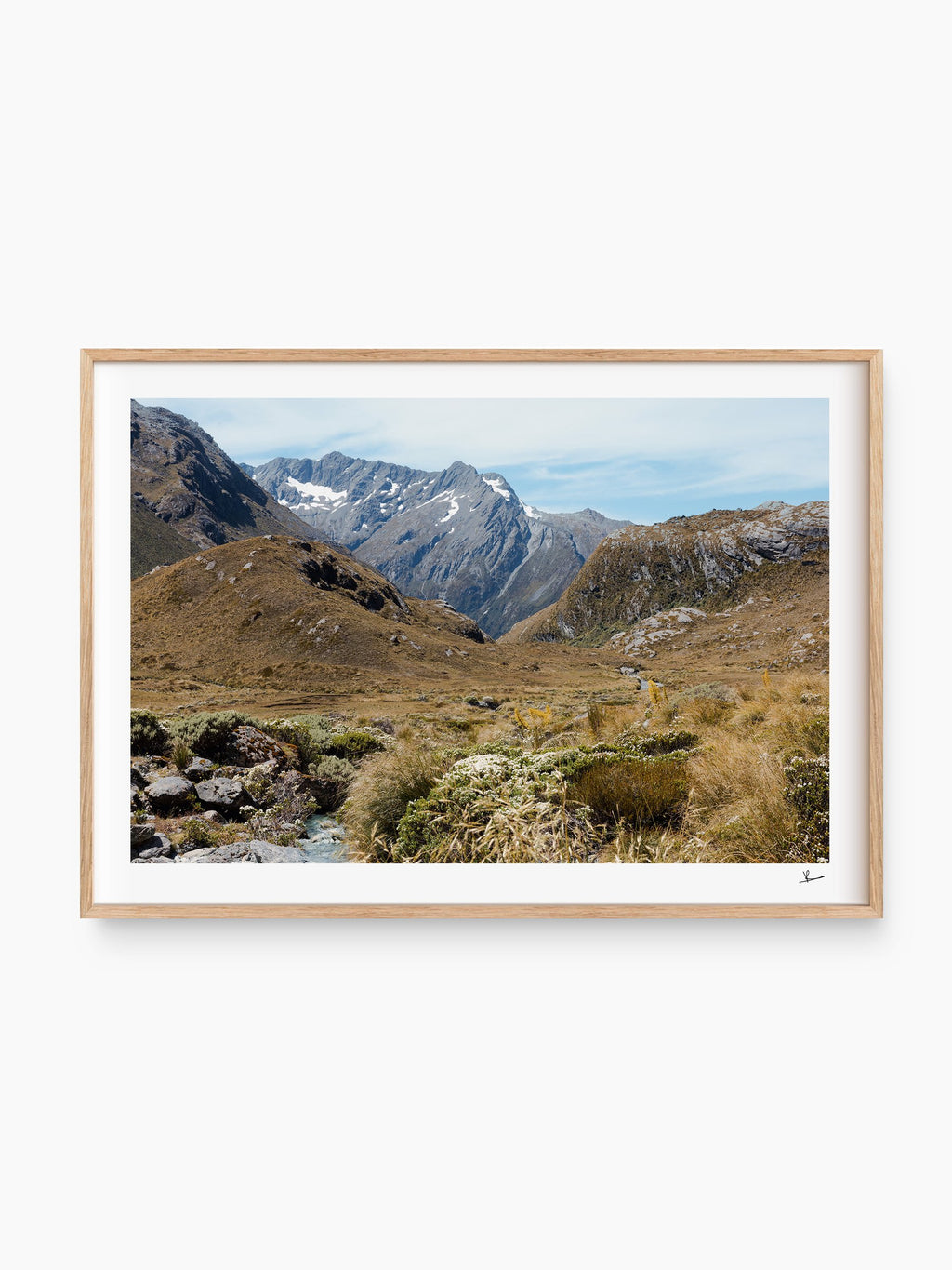 Natural Wood Frame