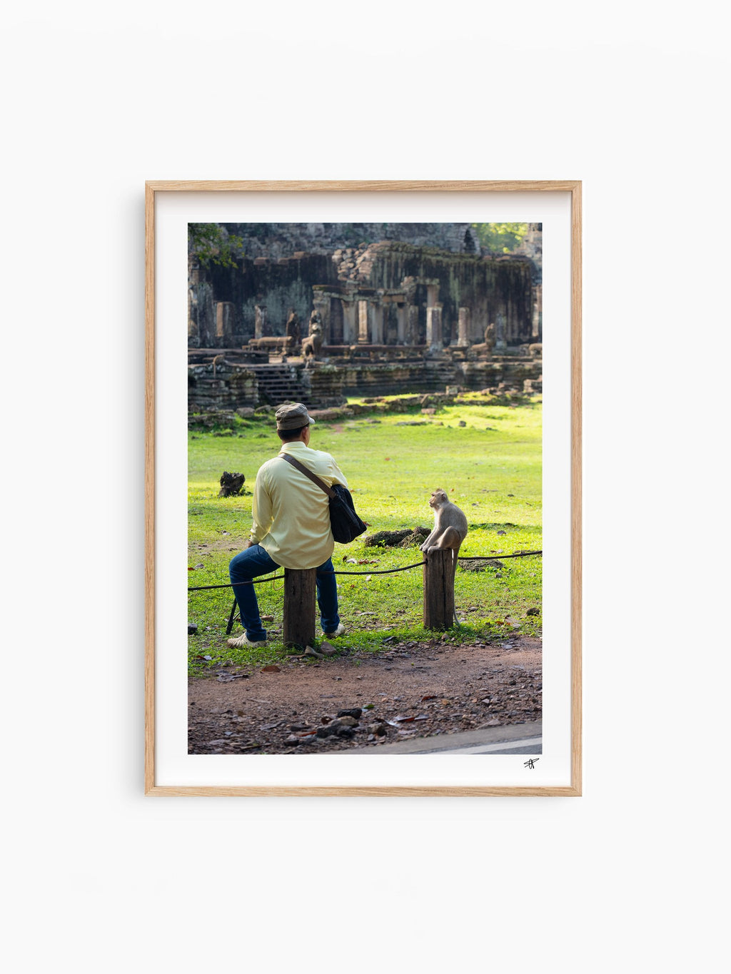 Natural Wood Frame