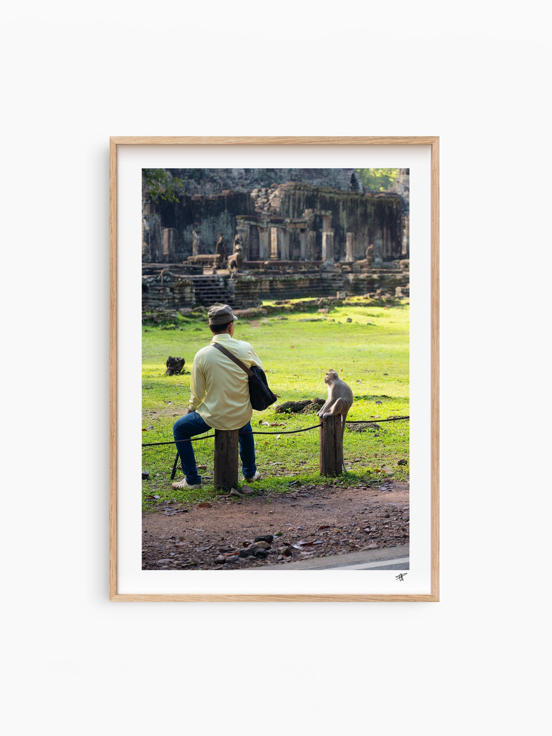 Natural Wood Frame