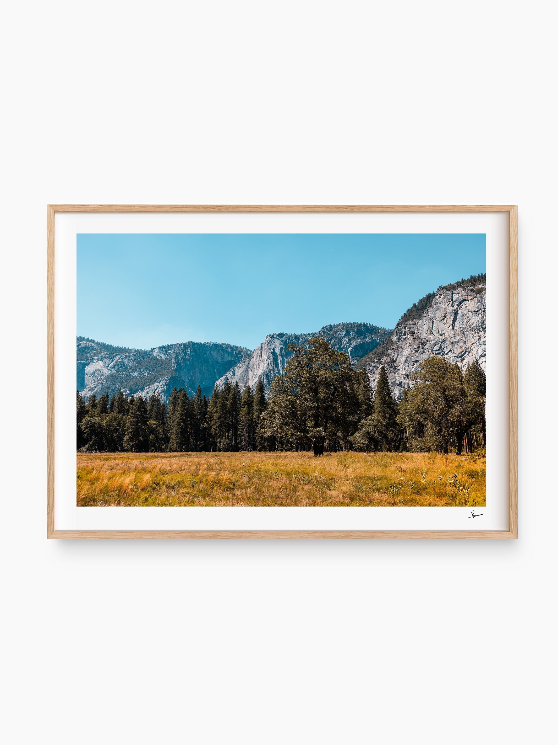 Natural Wood Frame