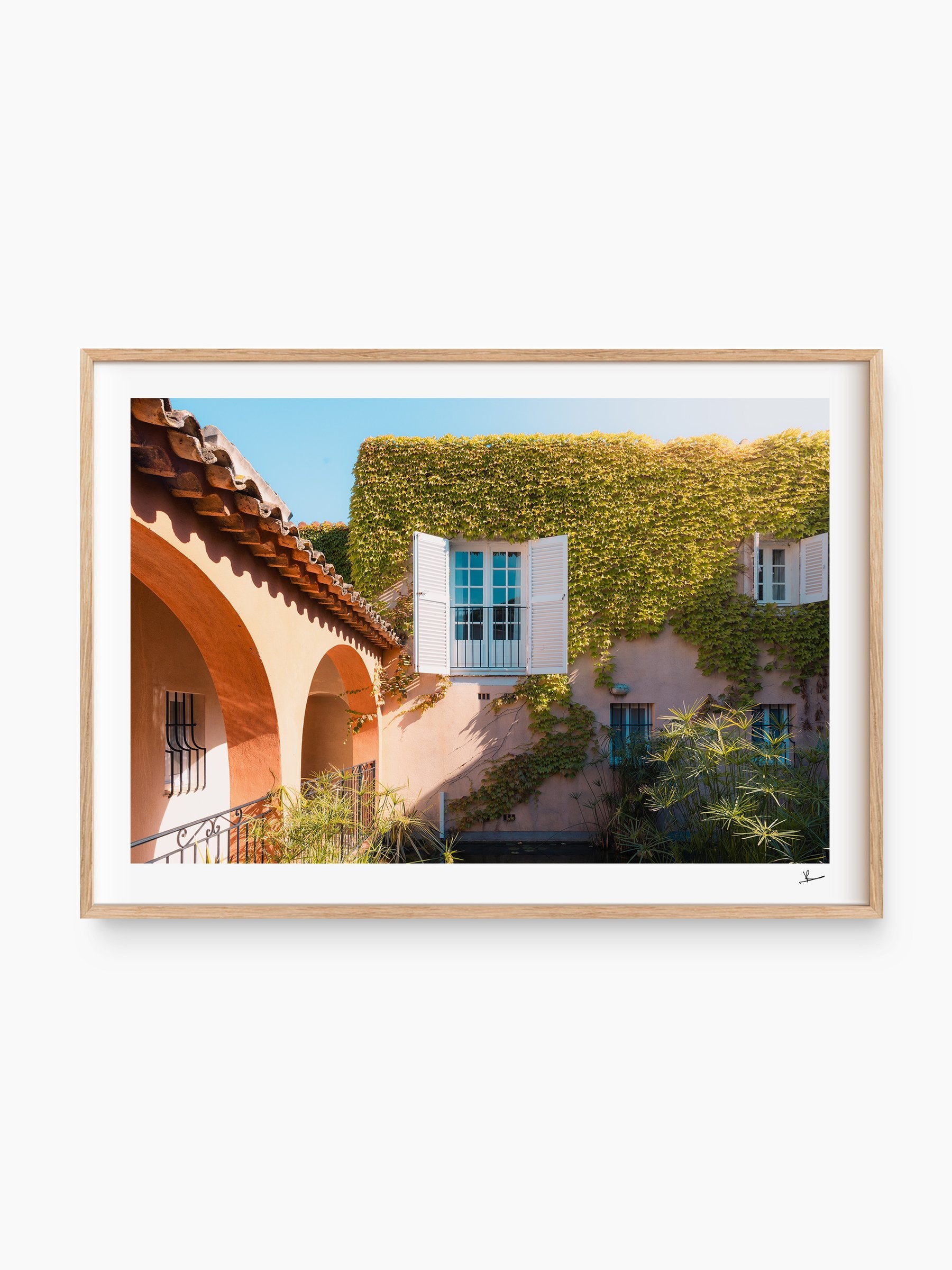 Natural Wood Frame