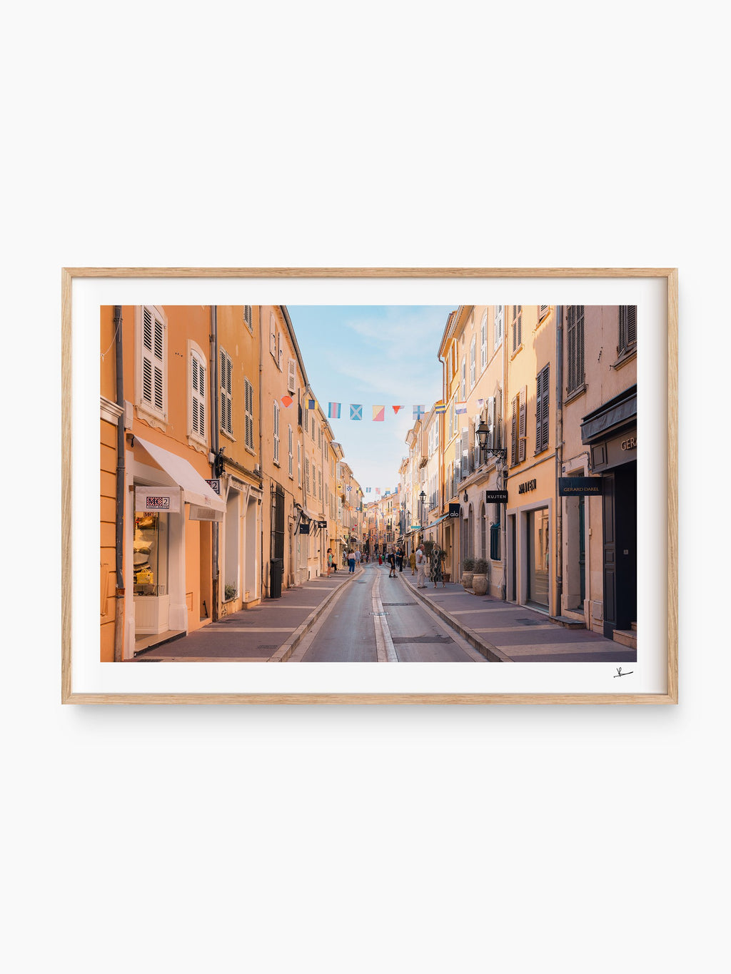 Natural Wood Frame