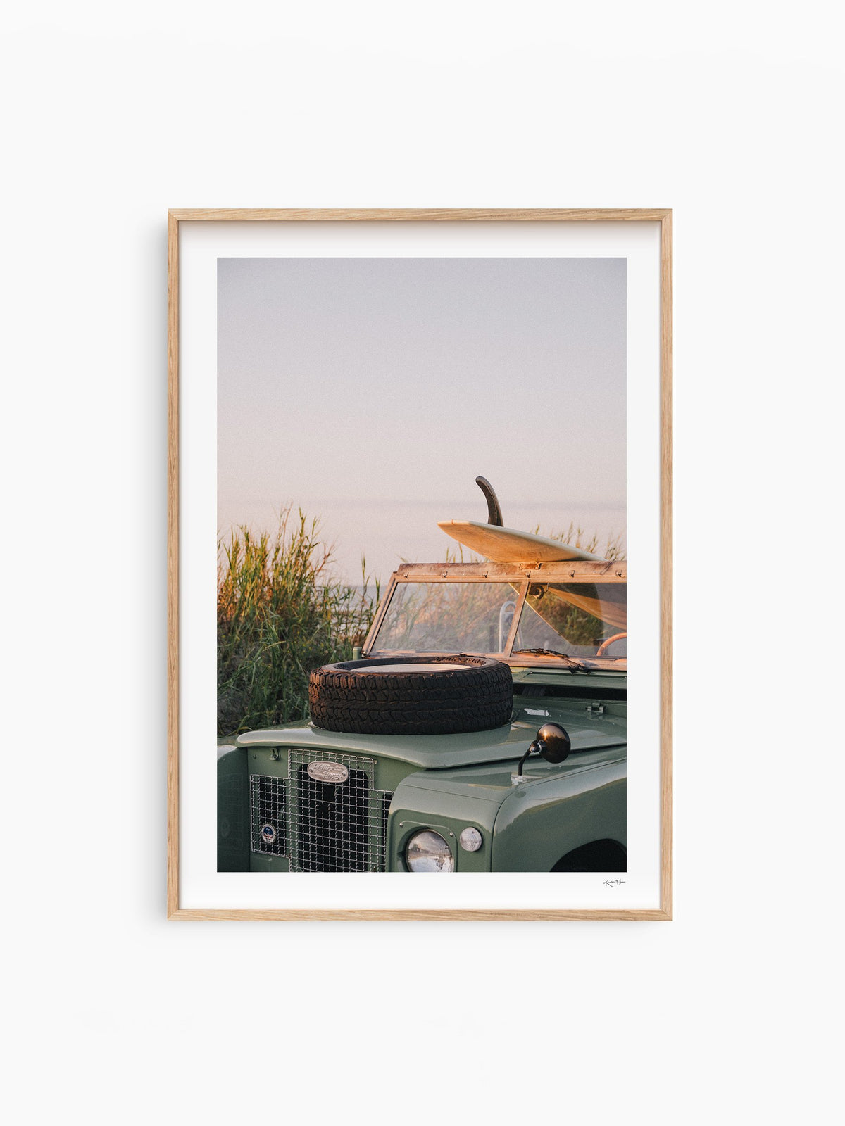 Natural Wood Frame