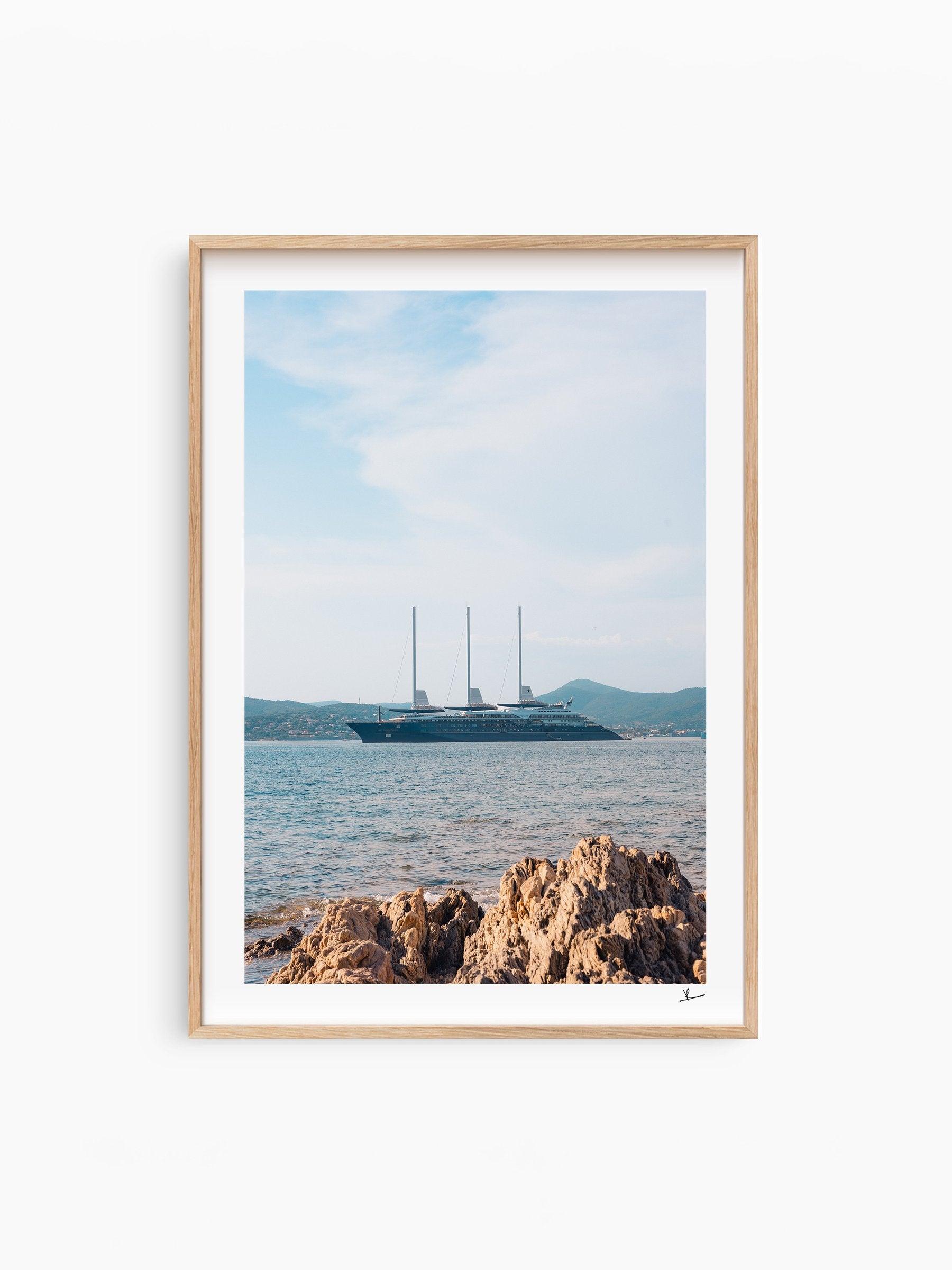 Natural Wood Frame
